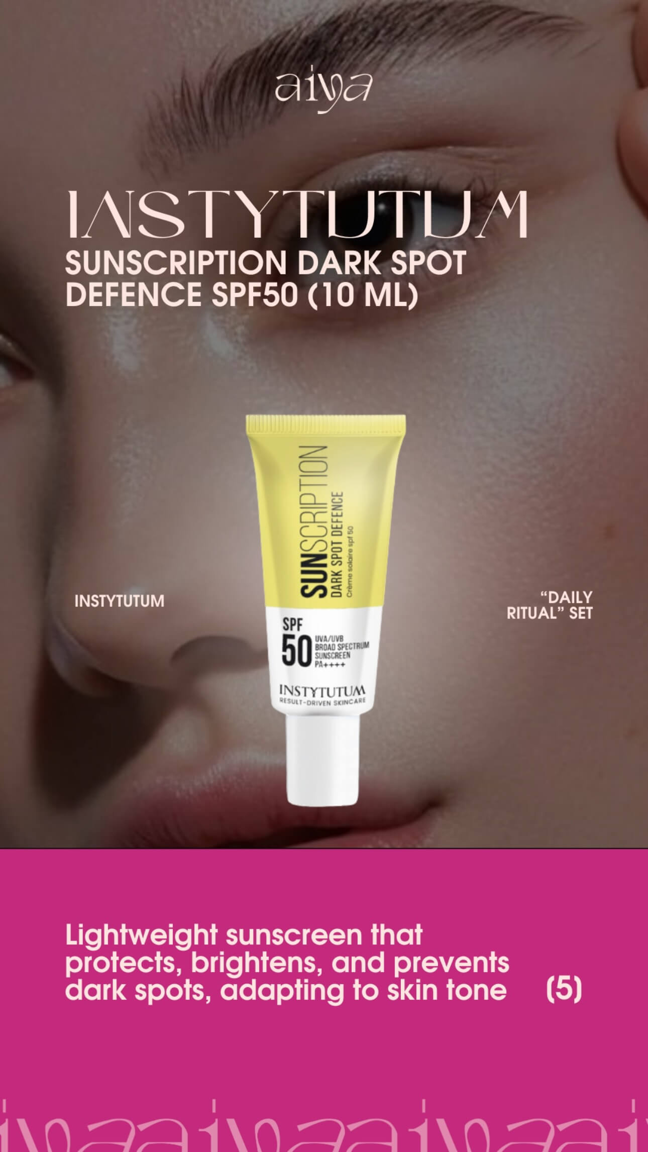 Instytutum "DAILY RITUAL" SET