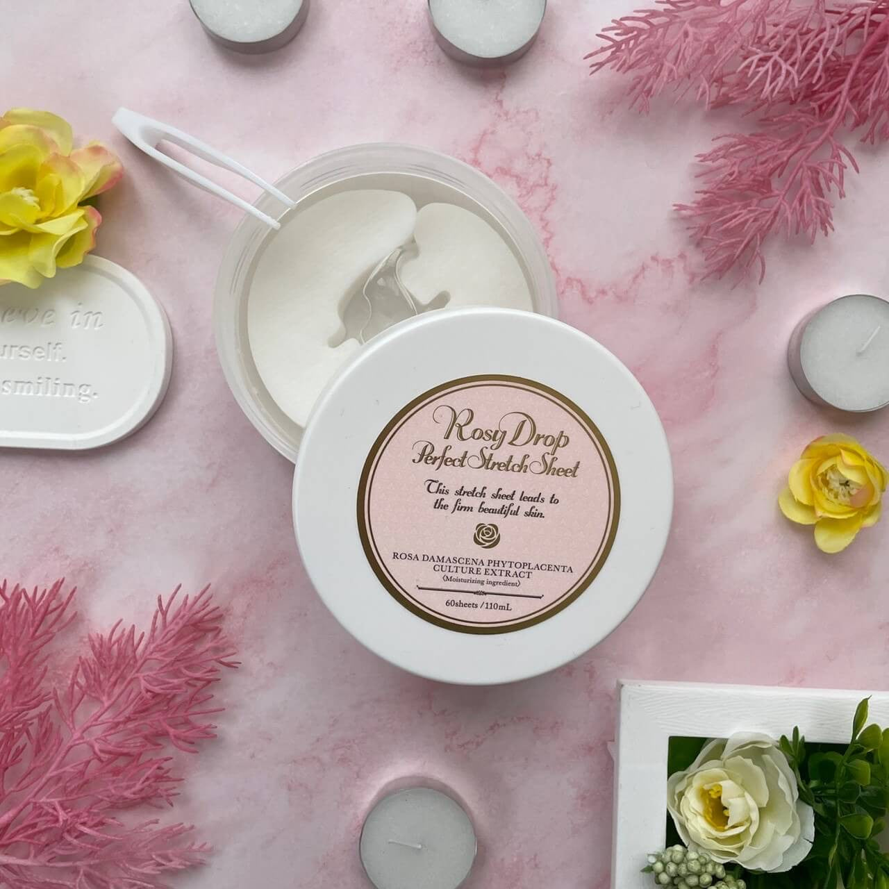 Rosy Drop Stretch Sheet Eye Patches - Shop online now | Aiya