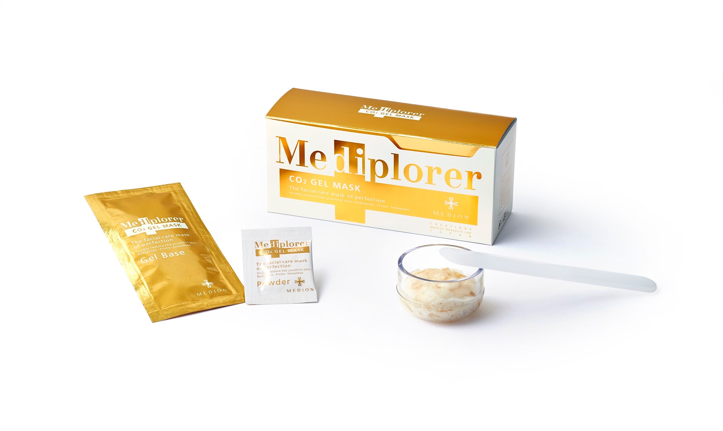 Mediplorer CO2 gel mask (6 sets) - Shop online now | Aiya Beauty Care